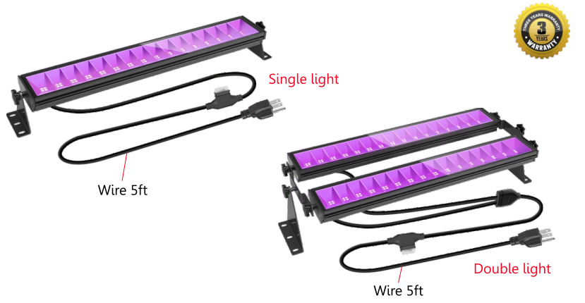 led wall washer light