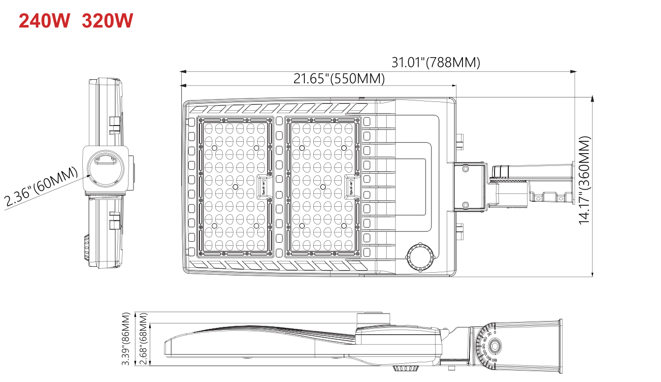 LED Shoebox Light