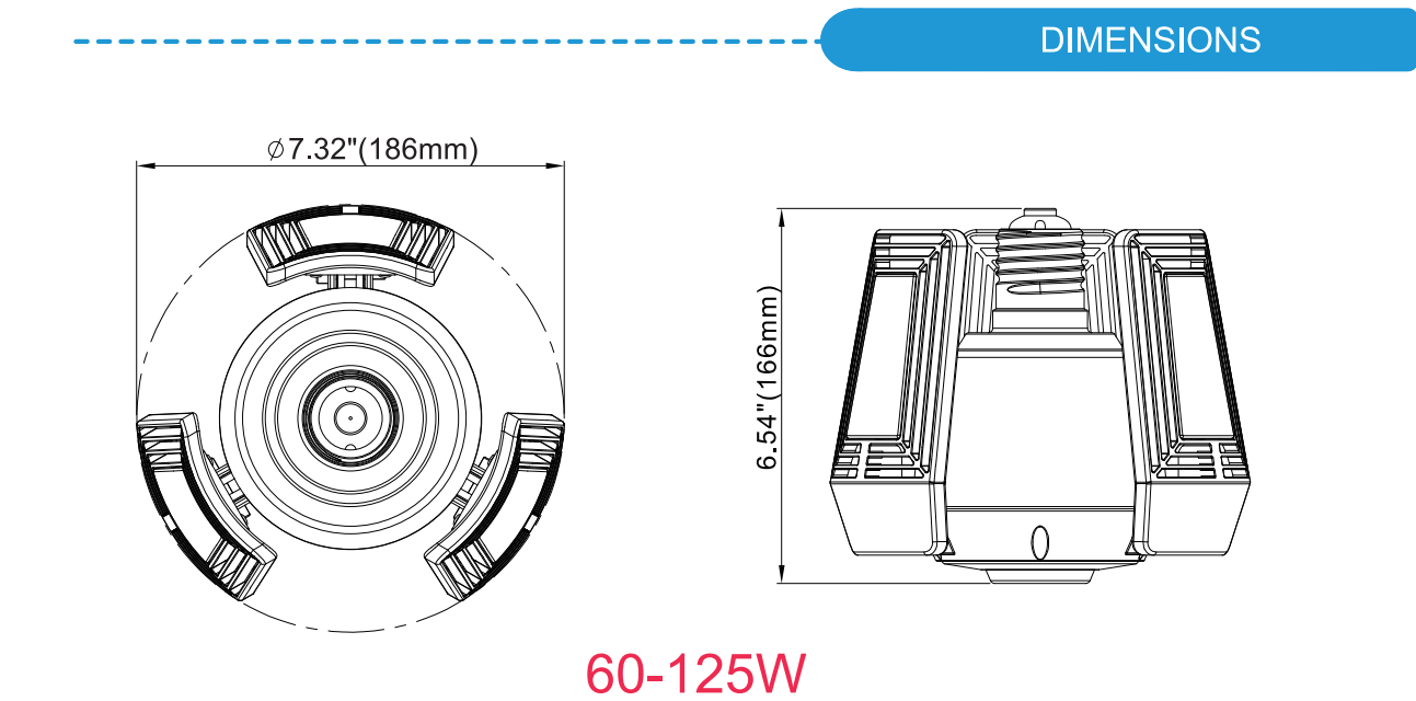 led garage light