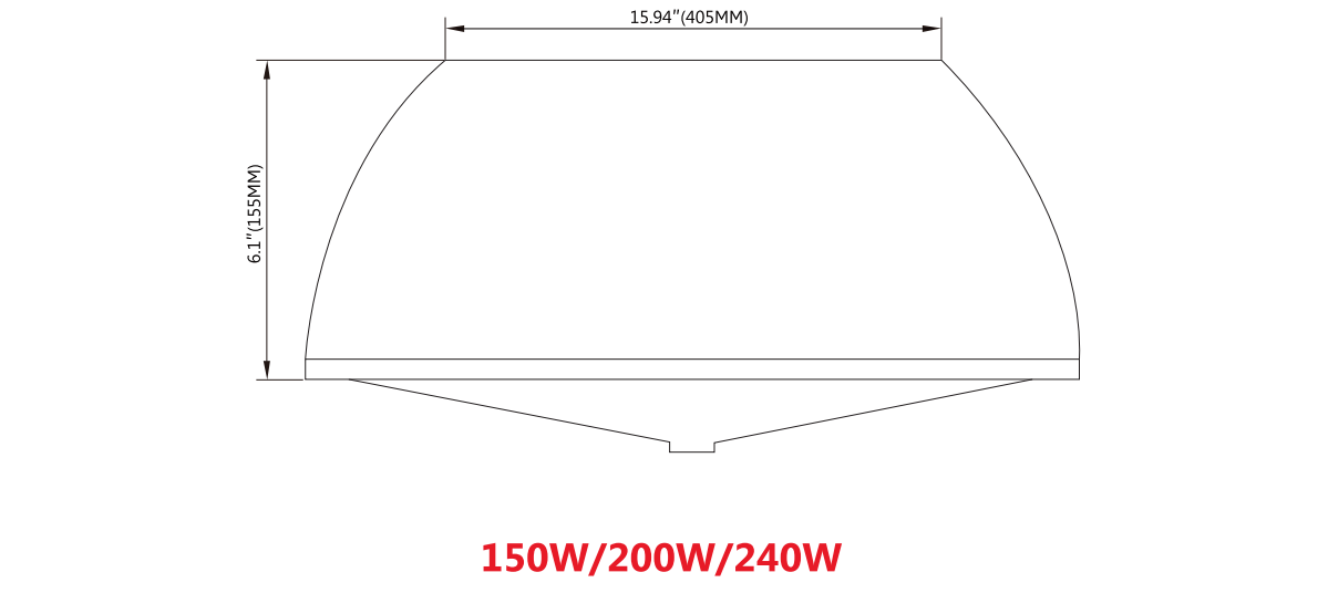 led high bay light