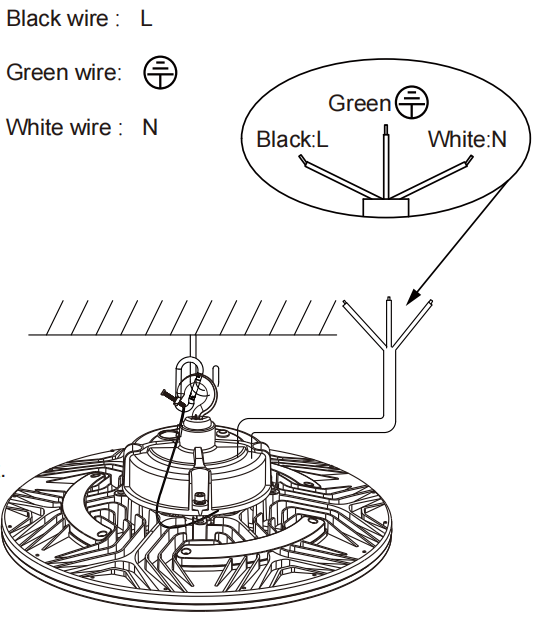 led high bay light