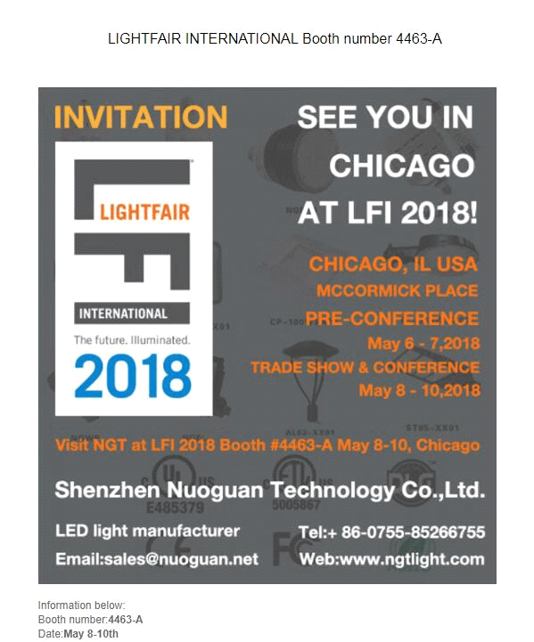 SEE YOU AT PHILADELPHIA AT LFI 2019