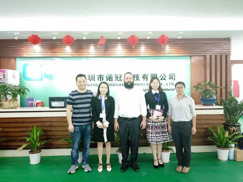 USA Customer Visit Our Factory On April 10,2018