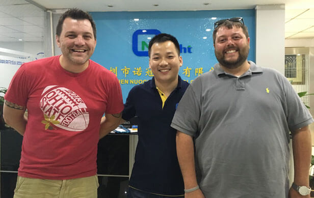 USA Customers Came To Visit Factory