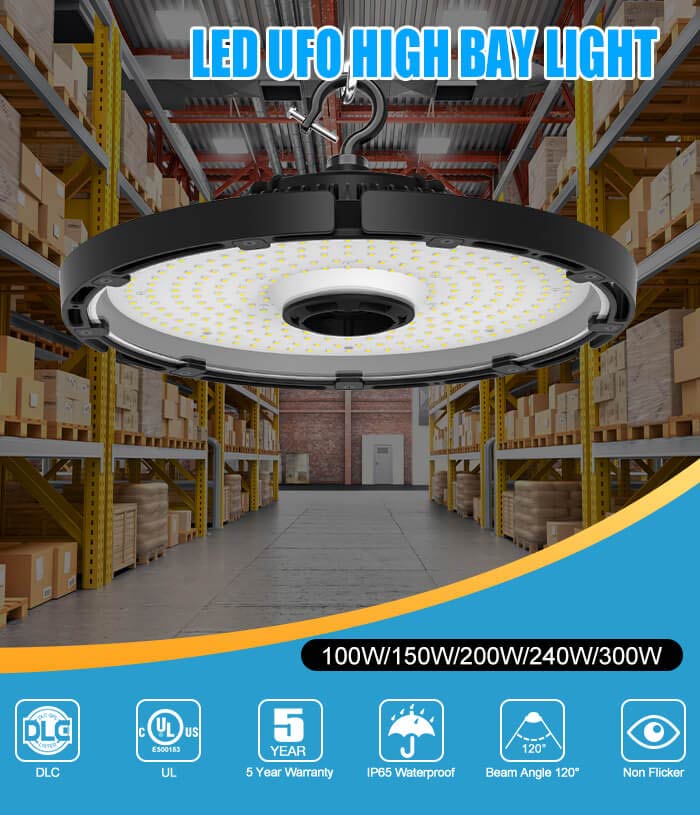 Teach you How to Use UFO LED High Bay Lights Step by Step