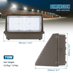 LED Full Cut-off Wall Pack Light