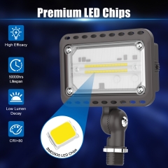 LED Knuckle Flood Light