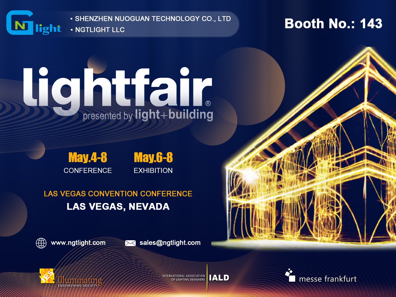 Light Fair 2025 in Las Vegas.