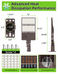 LED Shoebox Area Light