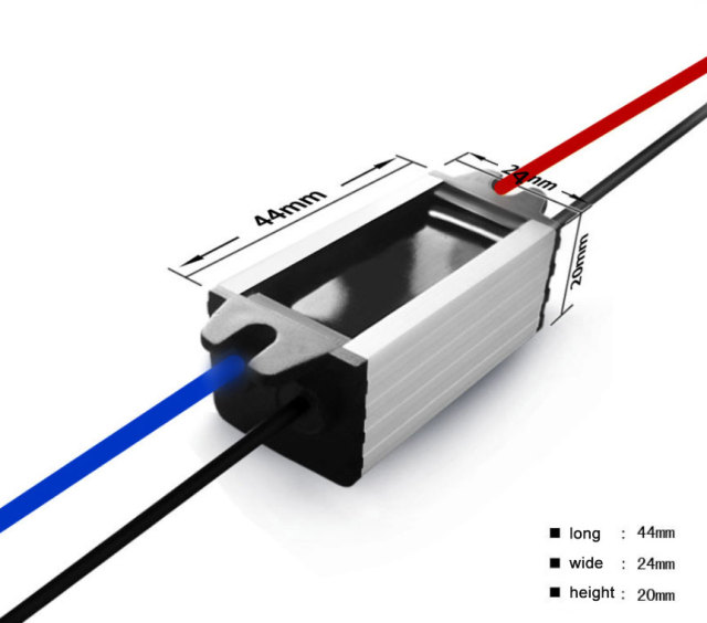 17V ~ 55V to 9V 6A DC voltage reduction and stabilization module 6A waterproof power converter