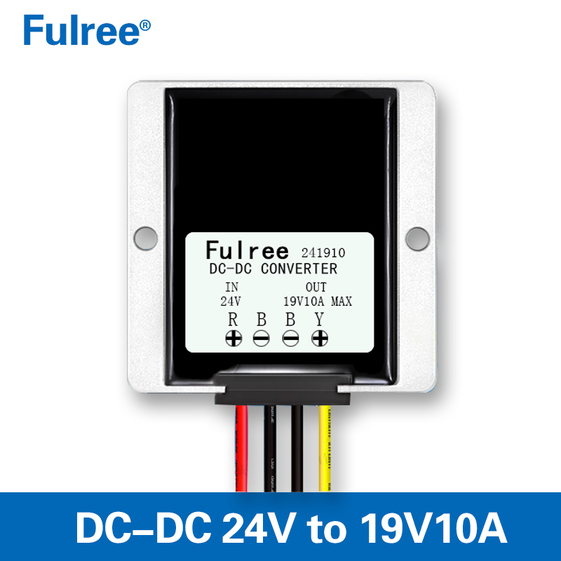 Input DC  24V ( 22-40V) to   Output DC 19V 5A   6A   8A  10A  15A  DC to DC Buck Converter Car Bus Taxi Truck Computer Laptop Notebook