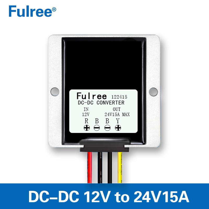 Input  DC   12V(10-20V) to Output DC 24V 3A 5A 10A   12A 15A Max  Step Up Voltage Boost  DC  TO  DC  Converter