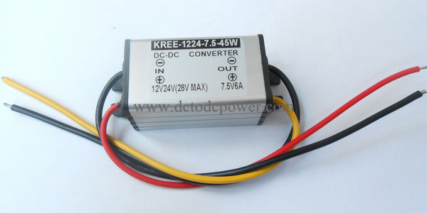 Input  DC 12V/24V(5.5V-28V) to  Output  DC 3.3V   3.7V   4.2V  5V  6V   7.5V   9V 6A (20W-54W)   DC to DC converter