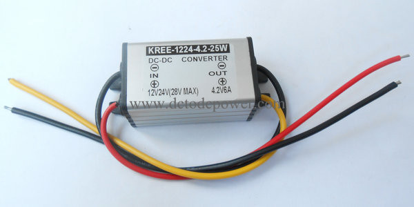 Input  DC 12V/24V(5.5V-28V) to  Output  DC 3.3V   3.7V   4.2V  5V  6V   7.5V   9V 6A (20W-54W)   DC to DC converter