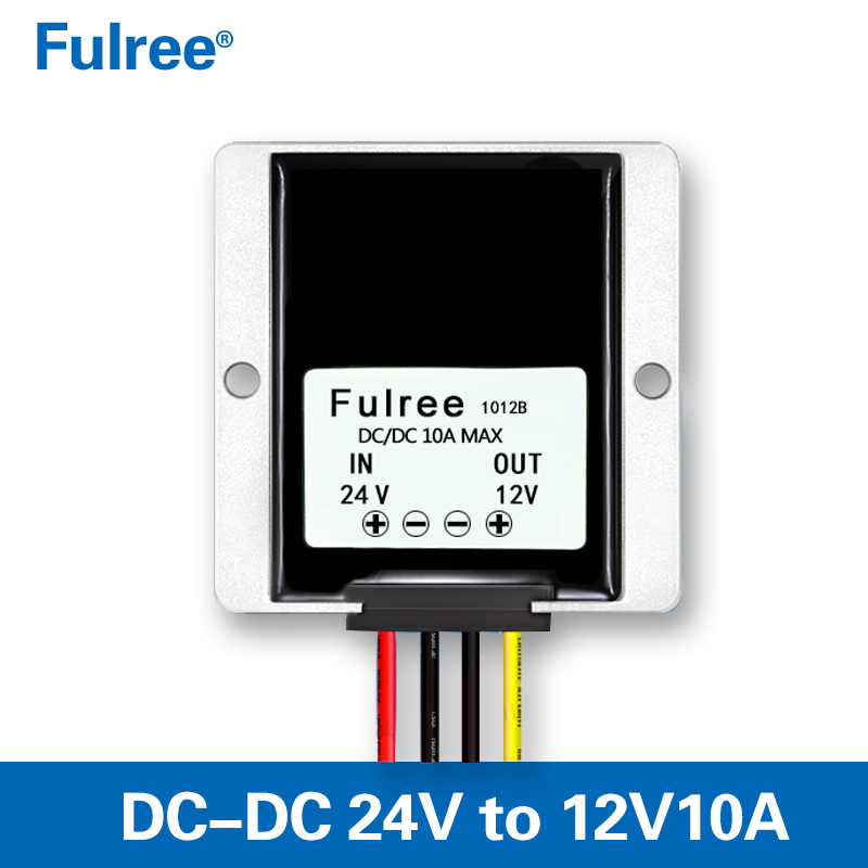 Fast Delivery Input DC   24V(15-40V) to  Output DC 12V 10A  15A 20A  25A  30A MAX  DC-DC Buck Power Converter   Step Down Voltage Reducer