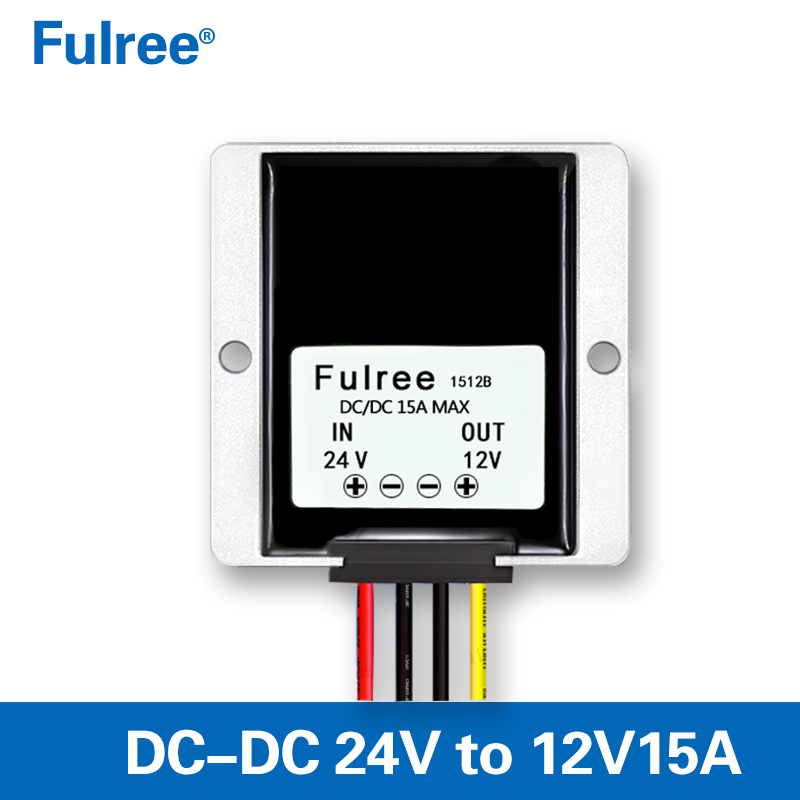Fast Delivery Input DC   24V(15-40V) to  Output DC 12V 10A  15A 20A  25A  30A MAX  DC-DC Buck Power Converter   Step Down Voltage Reducer