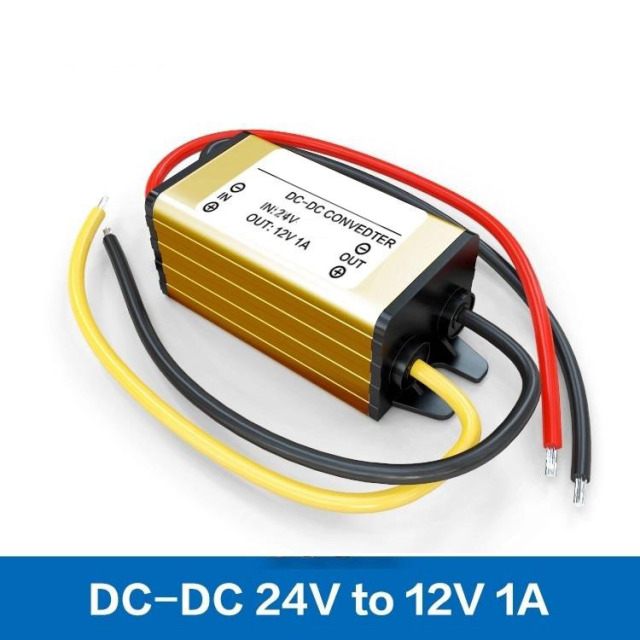Input   DC  24v(15-40V)  to Output  DC  12V 1A 2A 3A DC to DC  Converter