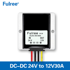 Fast Delivery Input DC   24V(15-40V) to  Output DC 12V 10A  15A 20A  25A  30A MAX  DC-DC Buck Power Converter   Step Down Voltage Reducer
