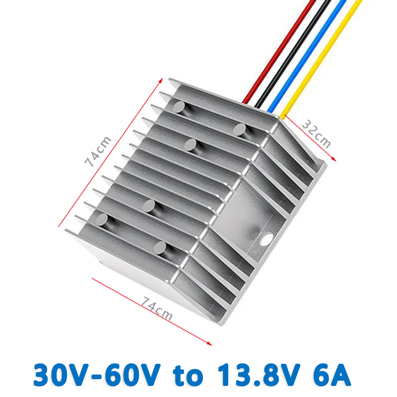 Input DC 36V 48V ( 30V-60V) to Output DC 13.8V 1A 2A 3A 4A 5A  6A    8A  10A  12A  15A  20A 25A Isolated DC to DC  Converter