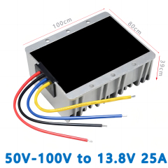 Input DC  60V/72V/80V (50V-100V)    to  Output DC  13.8V 1A 2A 3A 4A 5A  6A    8A  10A  12A  15A  20A 25A   Isolated   DC  to  DC  Buck Converter