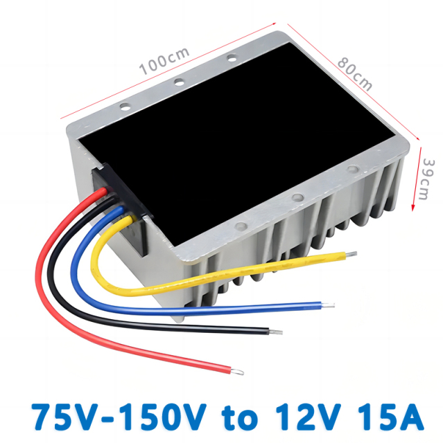 Input   DC 100V(75V-150V)  to  Output DC 12V      10A   15A  20A  25A  30A     Isolated  DC to DC  converter