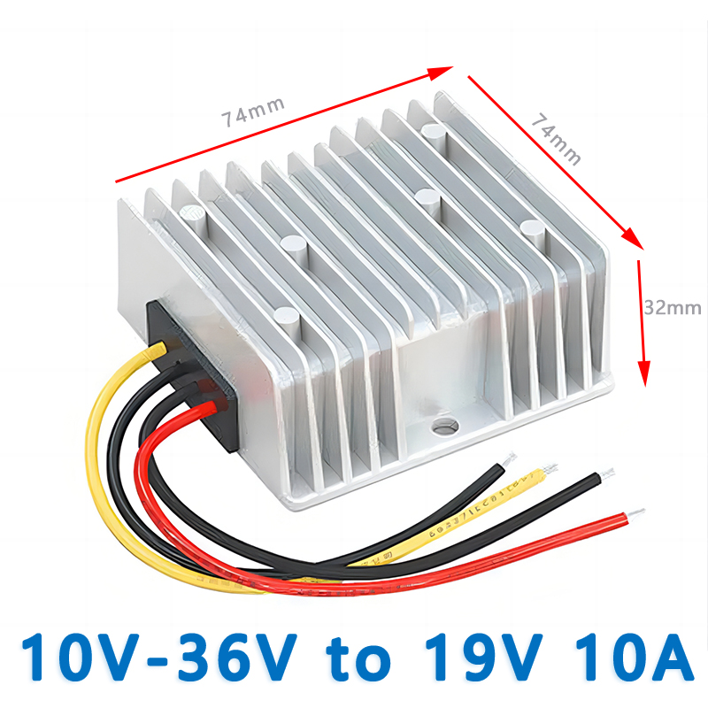 Input  DC  10V-36V to Output DC 19V  3A  5A  6A 8A 10A  12A  15A  20A  25A  30A 35A DC  to DC Converter