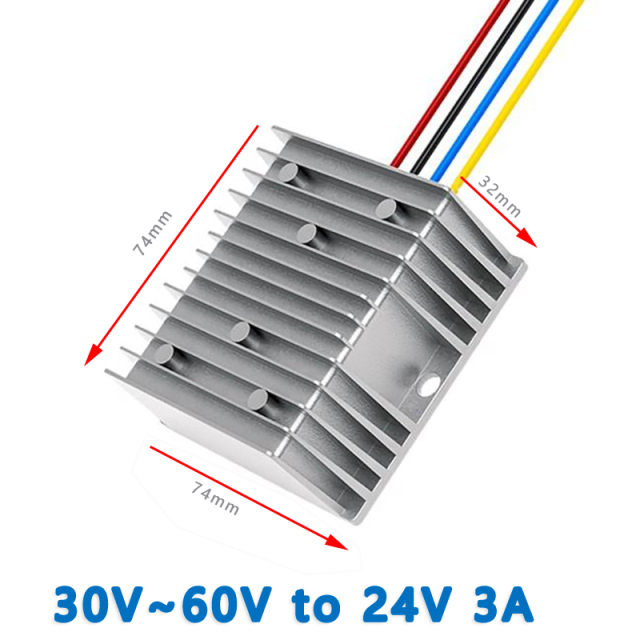 Input  DC  36V48V(30V-60V) to Output DC 24V  1A 2A  3A 5A 8A  10A   15A  20A     Isolated DC  to DC  Converter