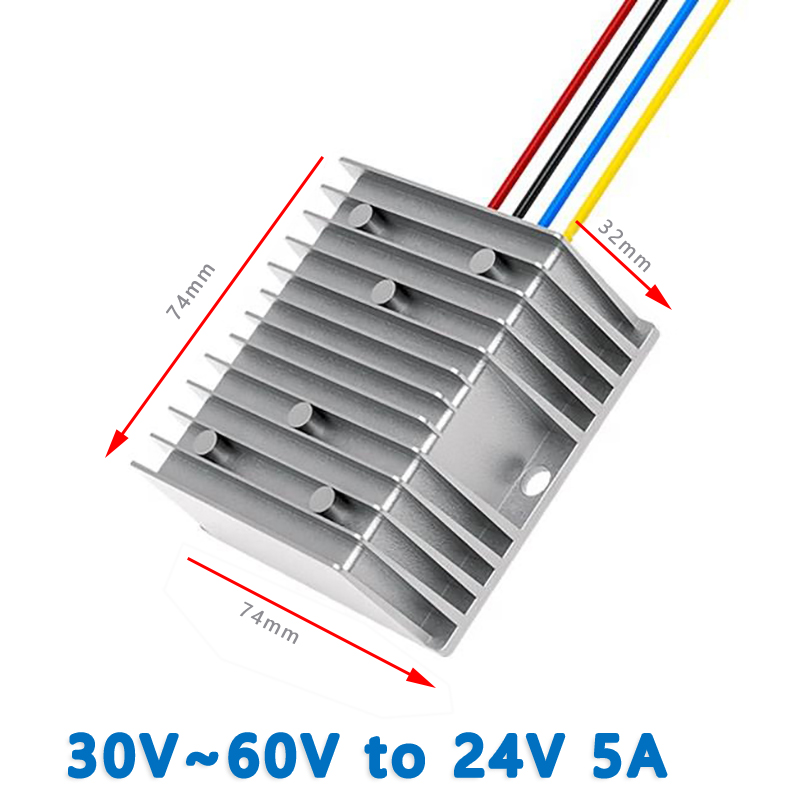 Input  DC  36V48V(30V-60V) to Output DC 24V  1A 2A  3A 5A 8A  10A   15A  20A     Isolated DC  to DC  Converter