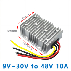Input  DC 12V 24V(9-30V)  to  Output DC  48V 1A 2A 3A 5A 6A 8A 10A  12A  15A Step Up DC TO  DC Converter