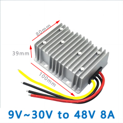 Input  DC 12V 24V(9-30V)  to  Output DC  48V 1A 2A 3A 5A 6A 8A 10A  12A  15A Step Up DC TO  DC Converter