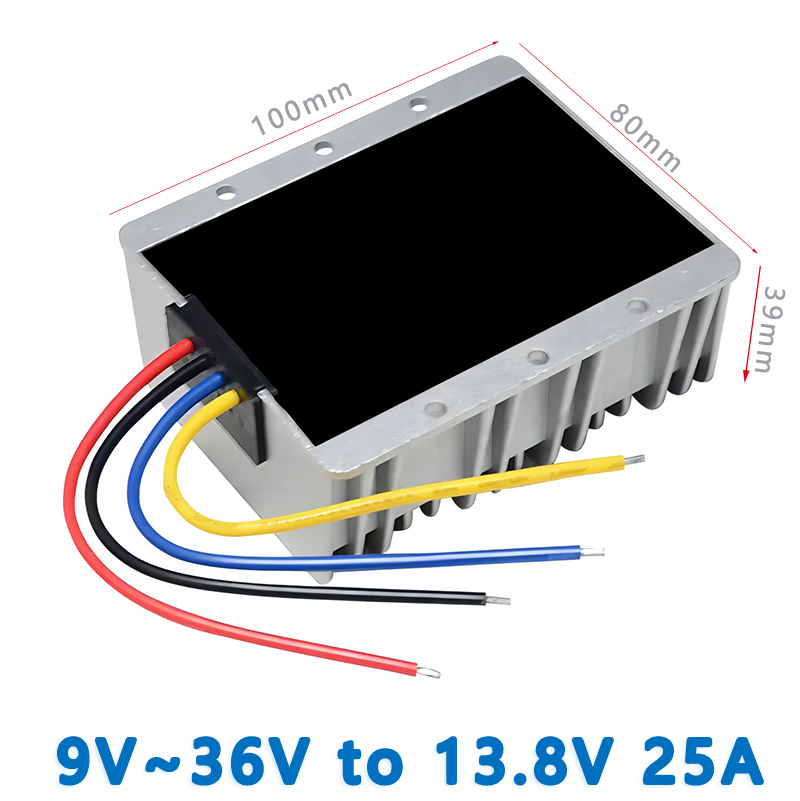 isolated Buck Boost Converter Input DC  12V   24V ( 9-36V)to  Output DC  13.8V   15A/20A/25A    DC Regulated Power Supply