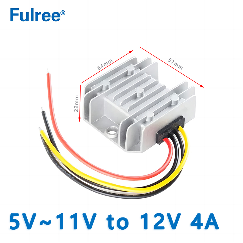 Input  DC  5V 6V 7V 8V 9V 10V 11V ( 5-11V) to Output DC  12V 1A 2A 3A 4A  5A  6A 8A 10A Boost Step Up DC  to DC Converter