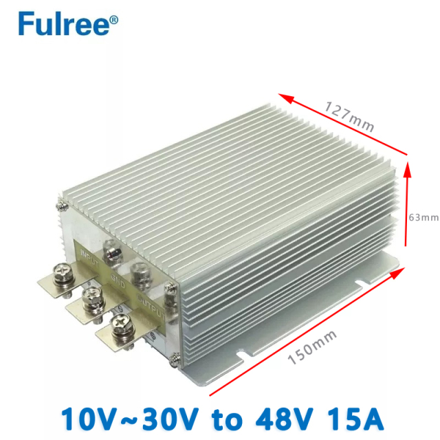 India Hot Selling Fulree  Input  DC  12V 24V ( 10-25V) to Output DC  48V 10A  15A   20A 21A  30A DC DC Step Up Converter