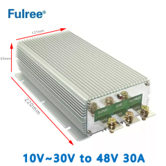 India Hot Selling Fulree  Input  DC  12V 24V ( 10-25V) to Output DC  48V 10A  15A   20A 21A  30A DC DC Step Up Converter
