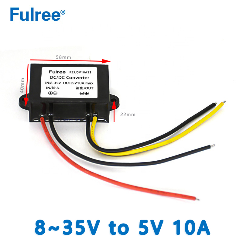 Input  DC  12V 24V( 8-35V) to Output DC 5V  3A 5A  8A 10A 15A   DC  to DC Buck Voltage Converter Step Down Power Module for GPS DVR Camera