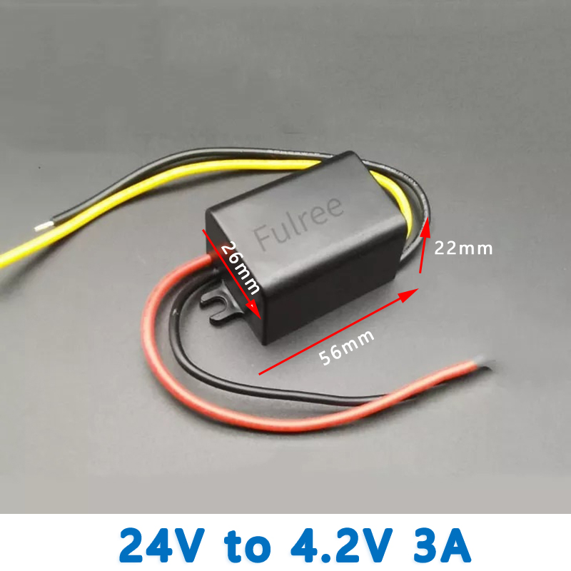 Input   DC 12V 24V to  Output dc 3.3V 3.7V 4. 2V 5V 6V 7.5V 9V 3A   step down DC to DC converter