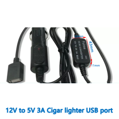 Input DC   12V to   Output DC 5V 3A  MAX   MINI   MICRO  USB  Step Down  DC  TO  DC Converter
