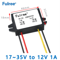 Input DC 24V(17-35V)  to  Output DC 12V  1A 2A 3A 5A 8A 10A Max Step Down Voltage  DC  to  DC  Converter  Buck Power Supply
