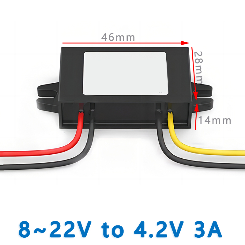 Input  DC  12V(8V-22v) to Output DC  3.3V  3.7v  4.2v  5v 6v 7.5v 9v  3A     step-down  Ultra thin  DC to DC converter