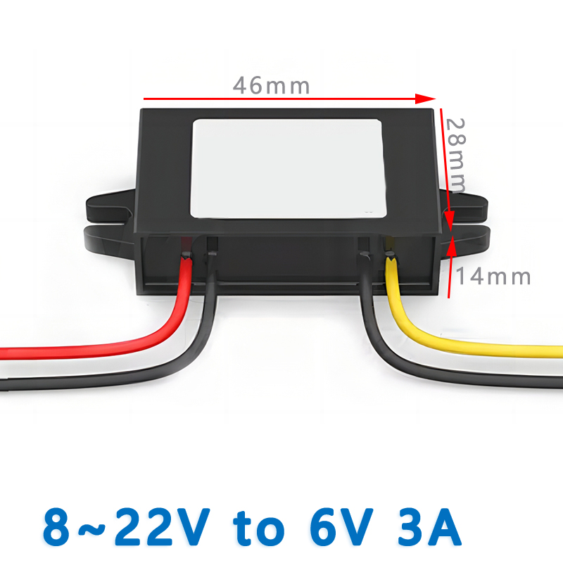 Input  DC  12V(8V-22v) to Output DC  3.3V  3.7v  4.2v  5v 6v 7.5v 9v  3A     step-down  Ultra thin  DC to DC converter
