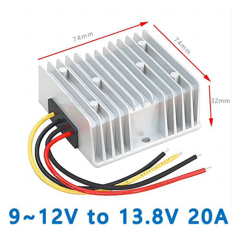 Input  DC  12V ( 9-12V) to Output DC  13.8V 1A 3A  5A  10A 15A 20A  22A   25A  30A   35A  Boost Step Up DC  to DC Converter