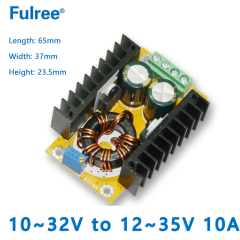 DC DC Boost Converter  Input  DC 12V (10-32V) to Output DC 17V 19V 24V 30V 32V (12-35V)  40V 48V 50V (36-60V)  5A 10A   Adjustable Step Up Module Voltage Regulator