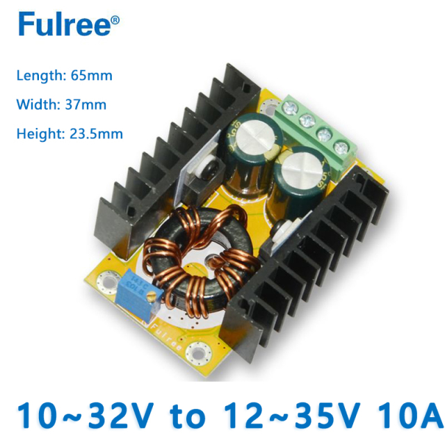 DC DC Boost Converter  Input  DC 12V (10-32V) to Output DC 17V 19V 24V 30V 32V (12-35V)  40V 48V 50V (36-60V)  5A 10A   Adjustable Step Up Module Voltage Regulator