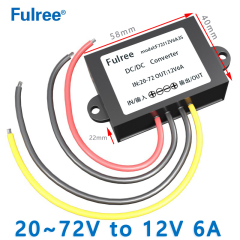 Input  DC  24V 36V 48V 60V (20-72V )to  Output DC   12V 1A 2A 3A 5A 6A 8A 10A 15A 20A 25A  DC  to  DC Buck Power Converter