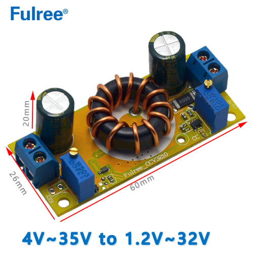 Shenzhen  Input  DC 24V (4~35V) to  Output DC 12V (1.2~32V)   DC to DC converter  Buck Converter Adjustable DC Power Supply for 25W Constant Current Led Driver