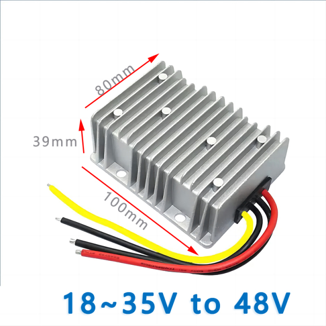 DC-DC Step-up Converter Input  DC 24V ( 18-35V )to   Output DC  48V 10A 480W 15A 720W  Step Up Boost Module