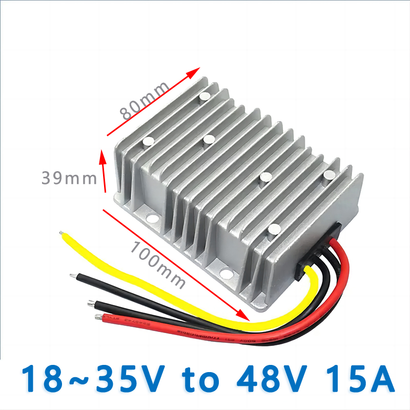 DC-DC Step-up Converter Input  DC 24V ( 18-35V )to   Output DC  48V 10A 480W 15A 720W  Step Up Boost Module