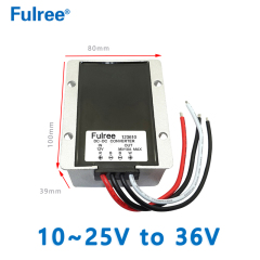 High Efficiency DC DC Converter  Input  DC  12V ( 10-25V) to  Output DC 36V 10A MAX  360W Step Up DC DC Boost Voltage Regulator Power Supply for Solar Panels
