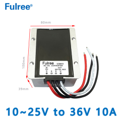 High Efficiency DC DC Converter  Input  DC  12V ( 10-25V) to  Output DC 36V 10A MAX  360W Step Up DC DC Boost Voltage Regulator Power Supply for Solar Panels