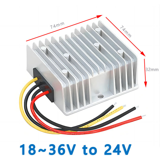 Input DC  24V (18-36V) to  Output DC 24V 1A  1.5A  2A 3A 5A  6A 8A 10A   12A 15A 20A  25A  30A  35A   DC DC Voltage Stabilizer Regulator Boost Buck Converter